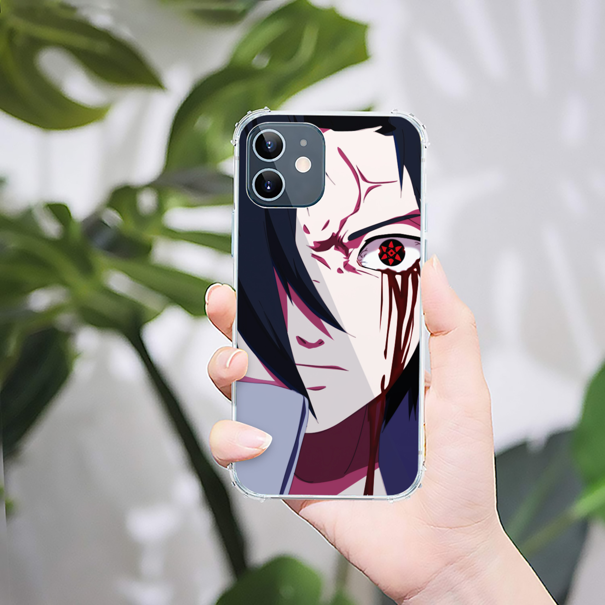 （画像用） NARUTO -ナルト- NARUTO -ナルト- 疾風伝 【iPhone 12シリーズ対応】透明スマホケース（クリアソフトケース）